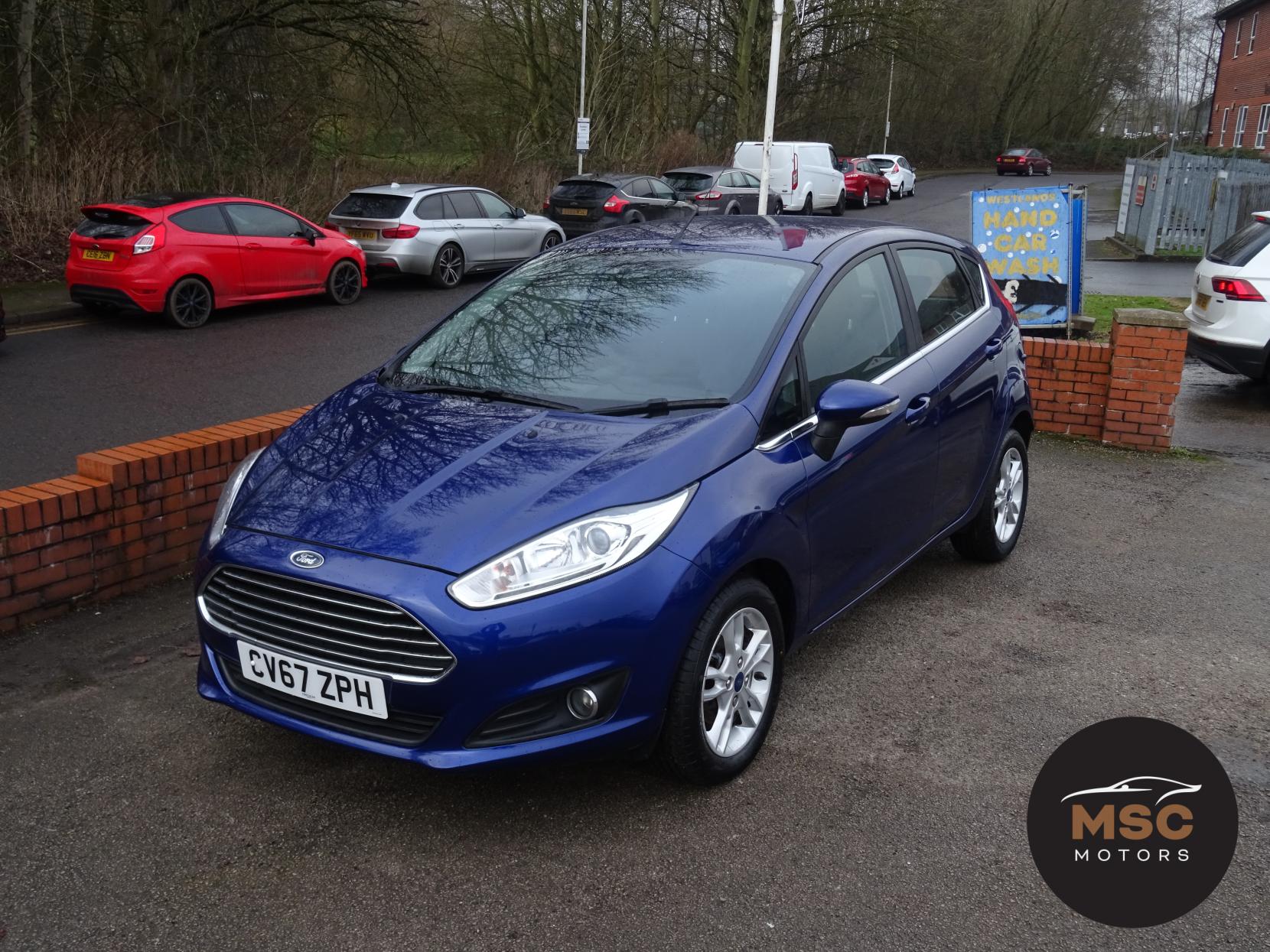 Ford Fiesta 1.0T EcoBoost Zetec Hatchback 5dr Petrol Manual Euro 6 (s/s) (100 ps)