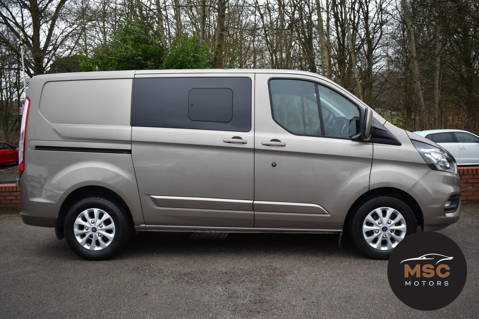 Ford Transit Custom 2.0 300 EcoBlue Limited Crew Van Double Cab 5dr Diesel Manual L1 H1 Euro 6 (6 Seat) (130 ps)