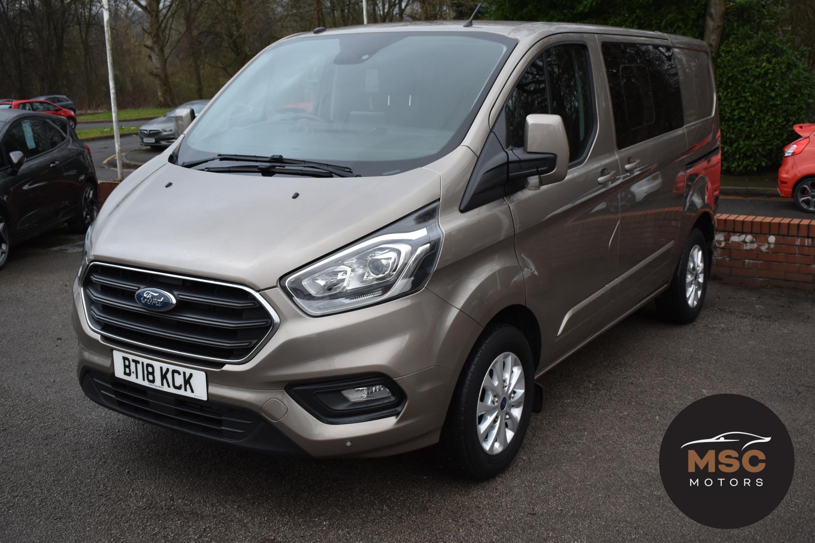 Ford Transit Custom 2.0 300 EcoBlue Limited Crew Van Double Cab 5dr Diesel Manual L1 H1 Euro 6 (6 Seat) (130 ps)