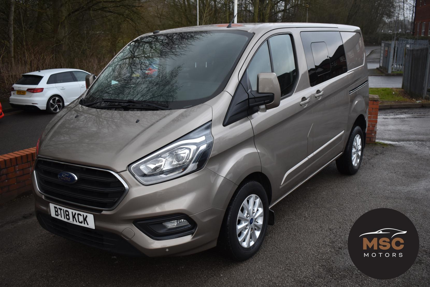 Ford Transit Custom 2.0 300 EcoBlue Limited Crew Van Double Cab 5dr Diesel Manual L1 H1 Euro 6 (6 Seat) (130 ps)