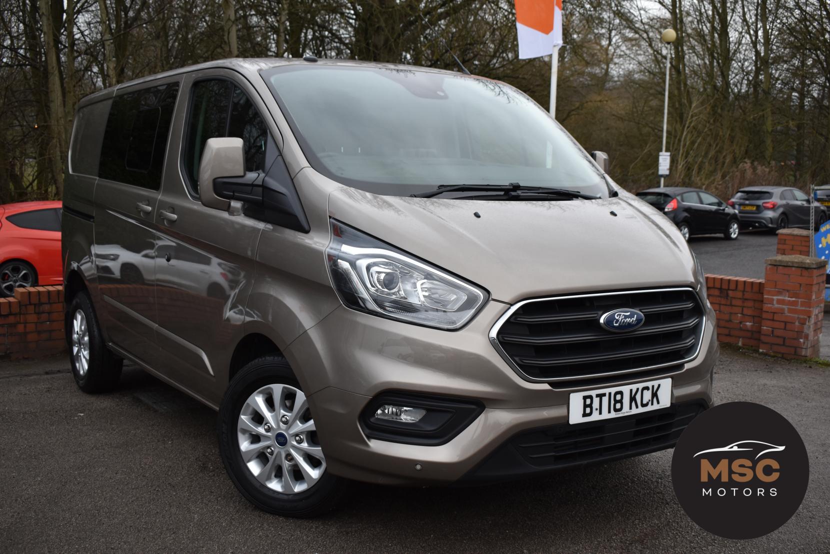 Ford Transit Custom 2.0 300 EcoBlue Limited Crew Van Double Cab 5dr Diesel Manual L1 H1 Euro 6 (6 Seat) (130 ps)