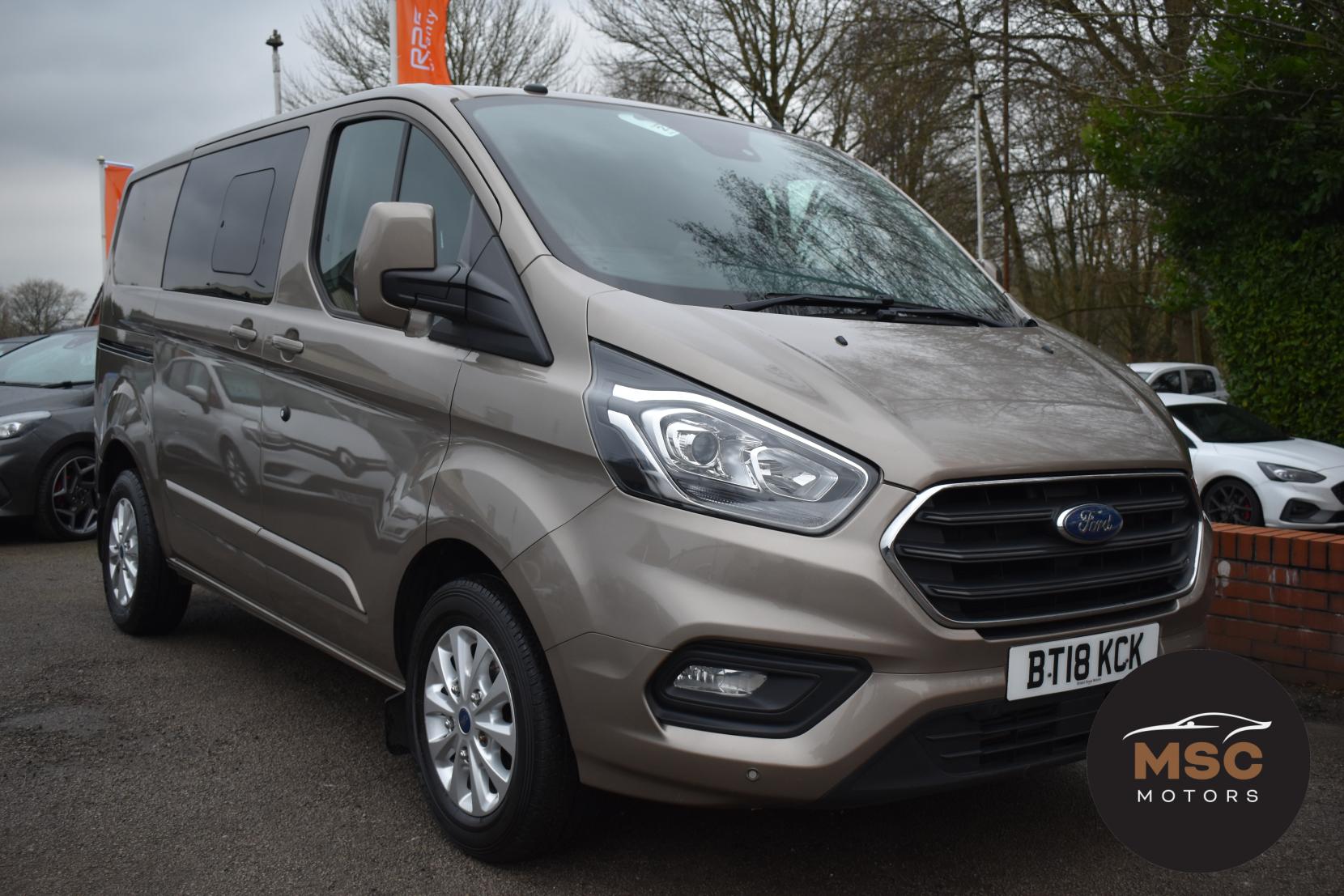 Ford Transit Custom 2.0 300 EcoBlue Limited Crew Van Double Cab 5dr Diesel Manual L1 H1 Euro 6 (6 Seat) (130 ps)