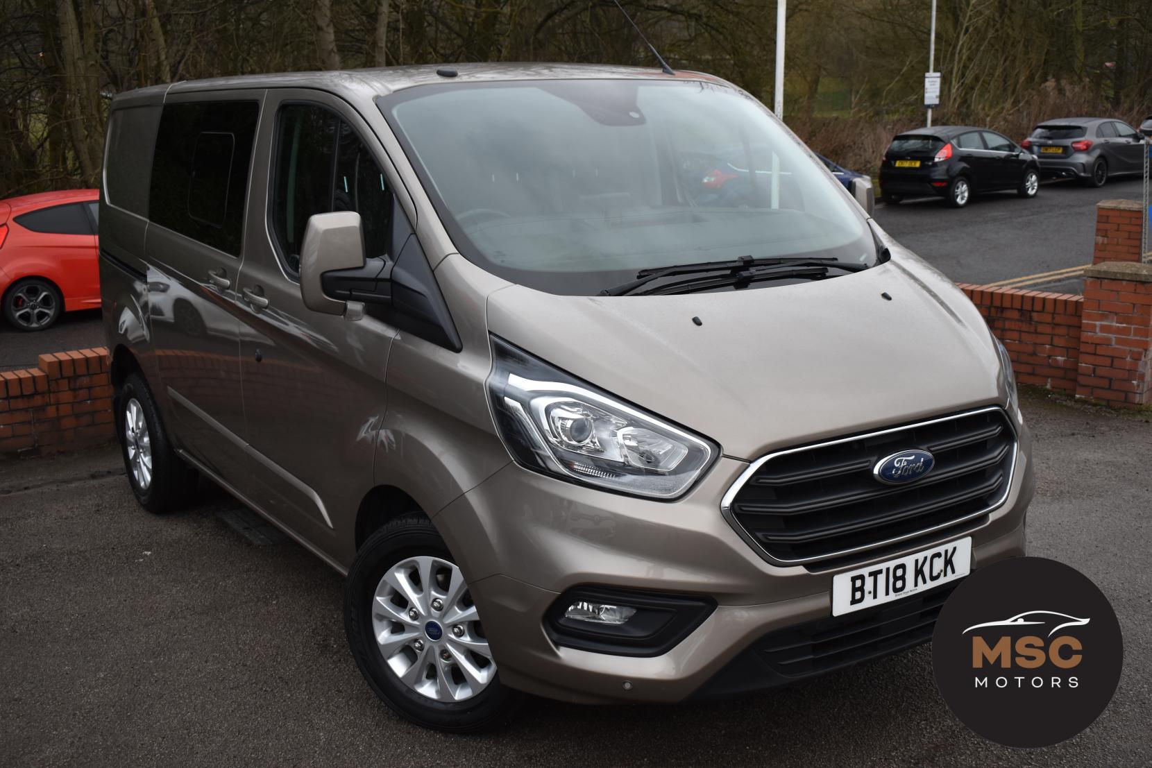 Ford Transit Custom 2.0 300 EcoBlue Limited Crew Van Double Cab 5dr Diesel Manual L1 H1 Euro 6 (6 Seat) (130 ps)