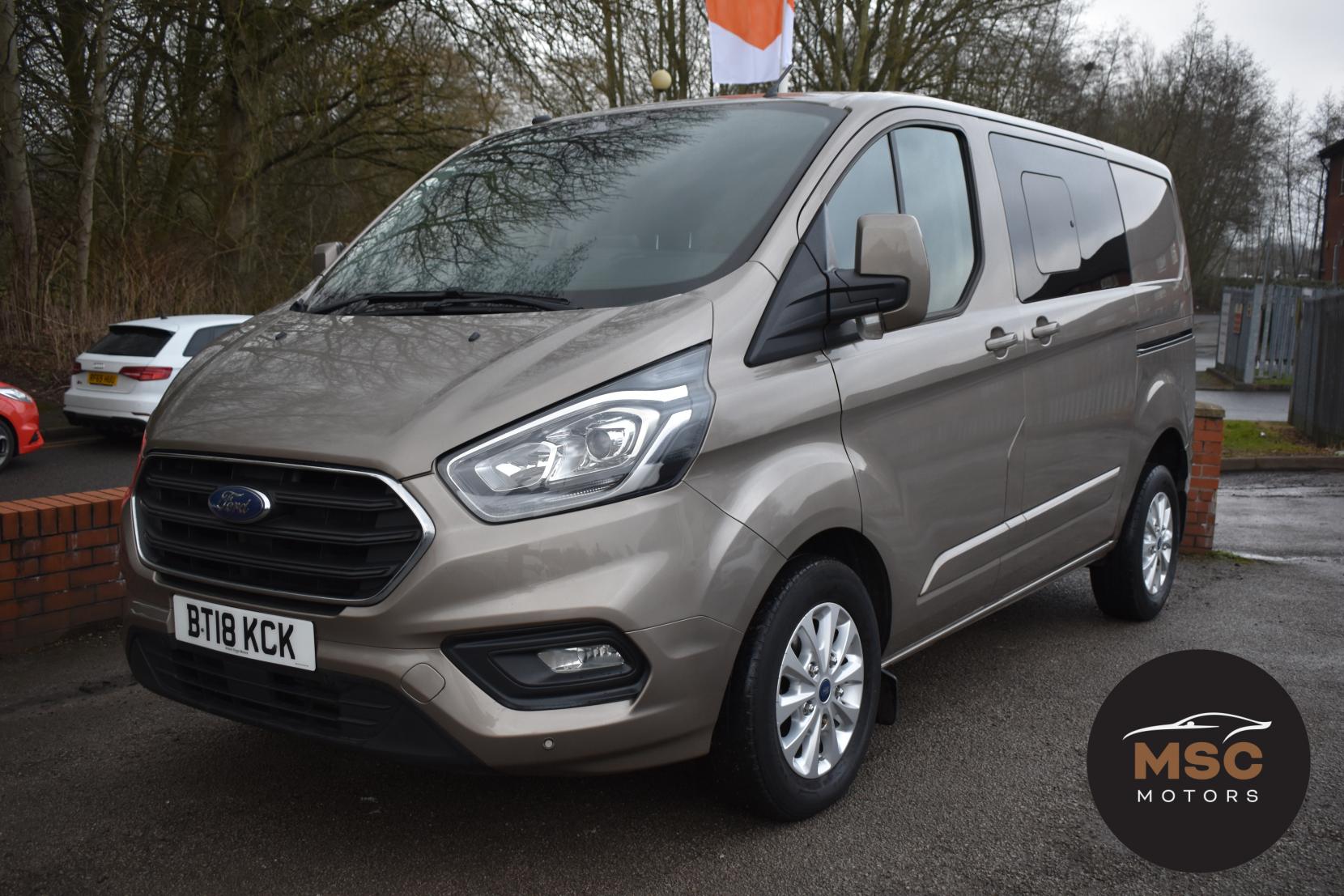 Ford Transit Custom 2.0 300 EcoBlue Limited Crew Van Double Cab 5dr Diesel Manual L1 H1 Euro 6 (6 Seat) (130 ps)