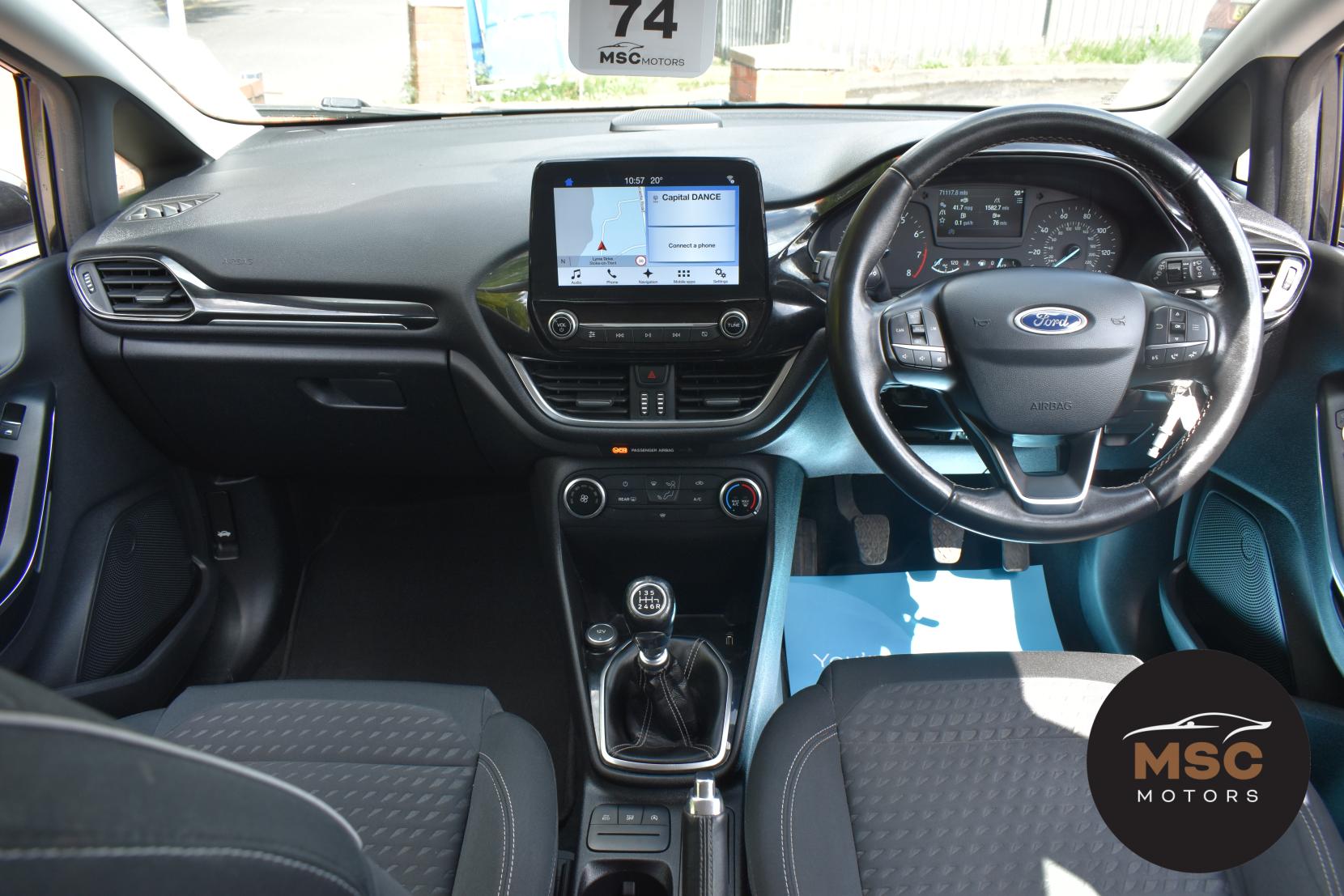 Ford Fiesta 1.0T EcoBoost Zetec Hatchback 5dr Petrol Manual Euro 6 (s/s) (100 ps)
