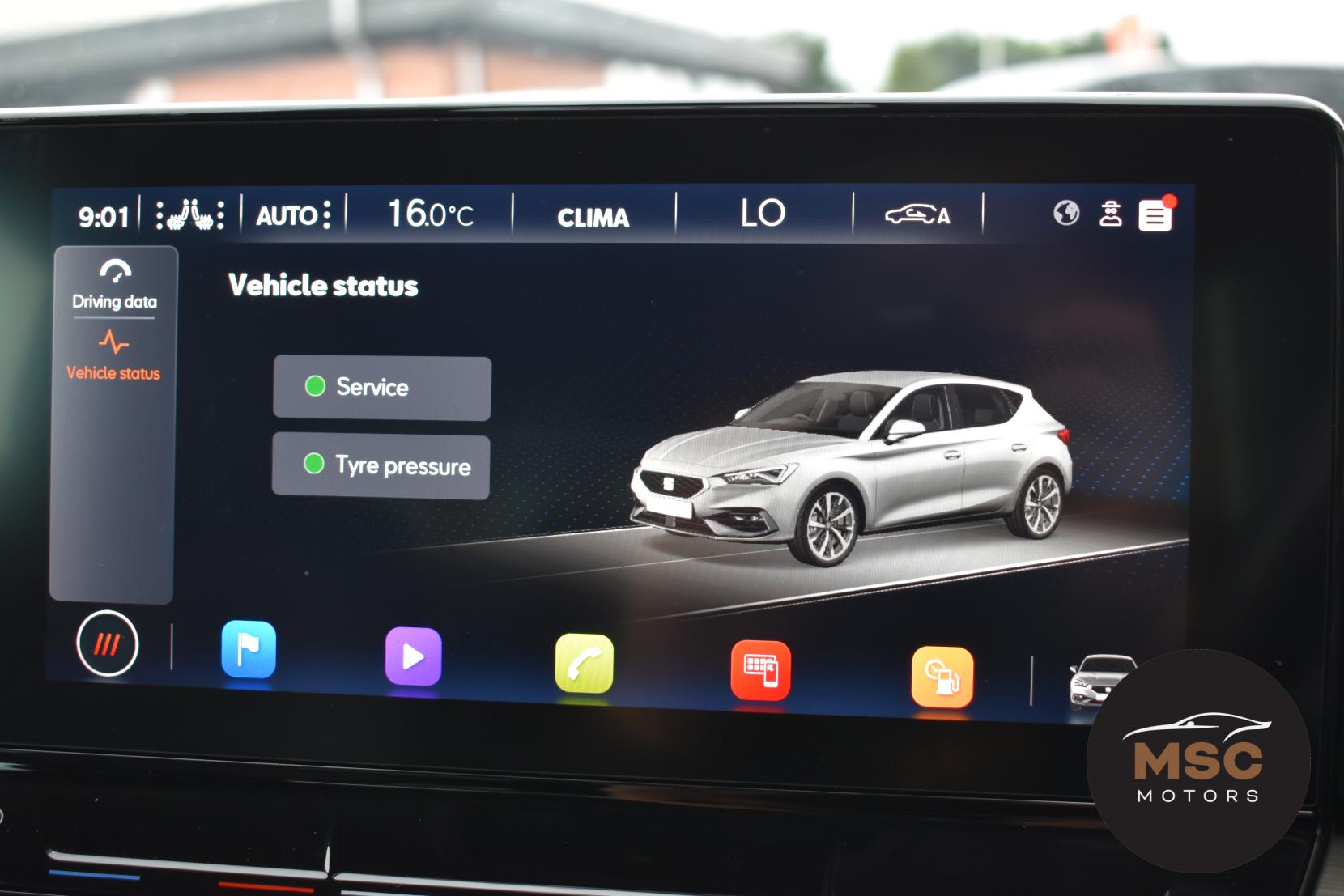 SEAT Leon 1.0 eTSI MHEV XCELLENCE Lux Hatchback 5dr Petrol Hybrid DSG Euro 6 (s/s) (110 ps)