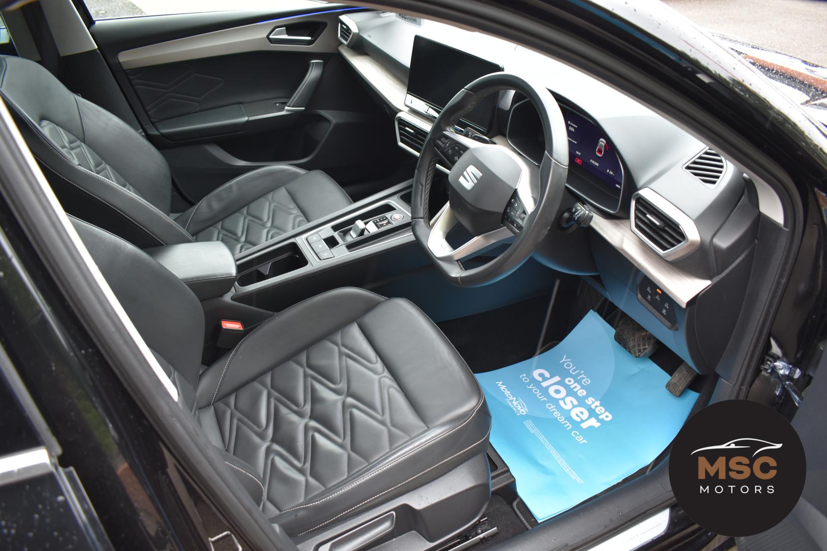 SEAT Leon 1.0 eTSI MHEV XCELLENCE Lux Hatchback 5dr Petrol Hybrid DSG Euro 6 (s/s) (110 ps)
