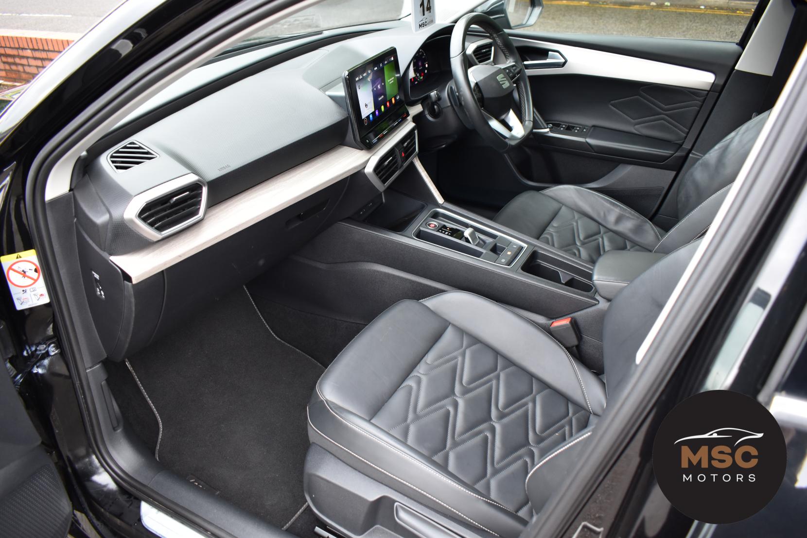 SEAT Leon 1.0 eTSI MHEV XCELLENCE Lux Hatchback 5dr Petrol Hybrid DSG Euro 6 (s/s) (110 ps)