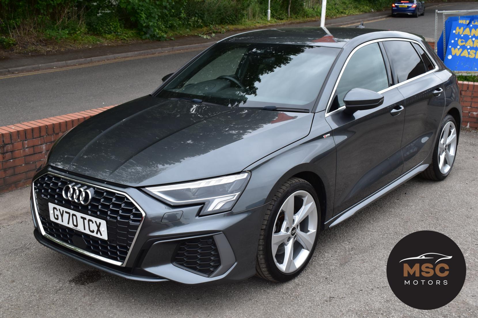 Audi A3 1.5 TFSI 35 S line Sportback 5dr Petrol Manual Euro 6 (s/s) (150 ps)