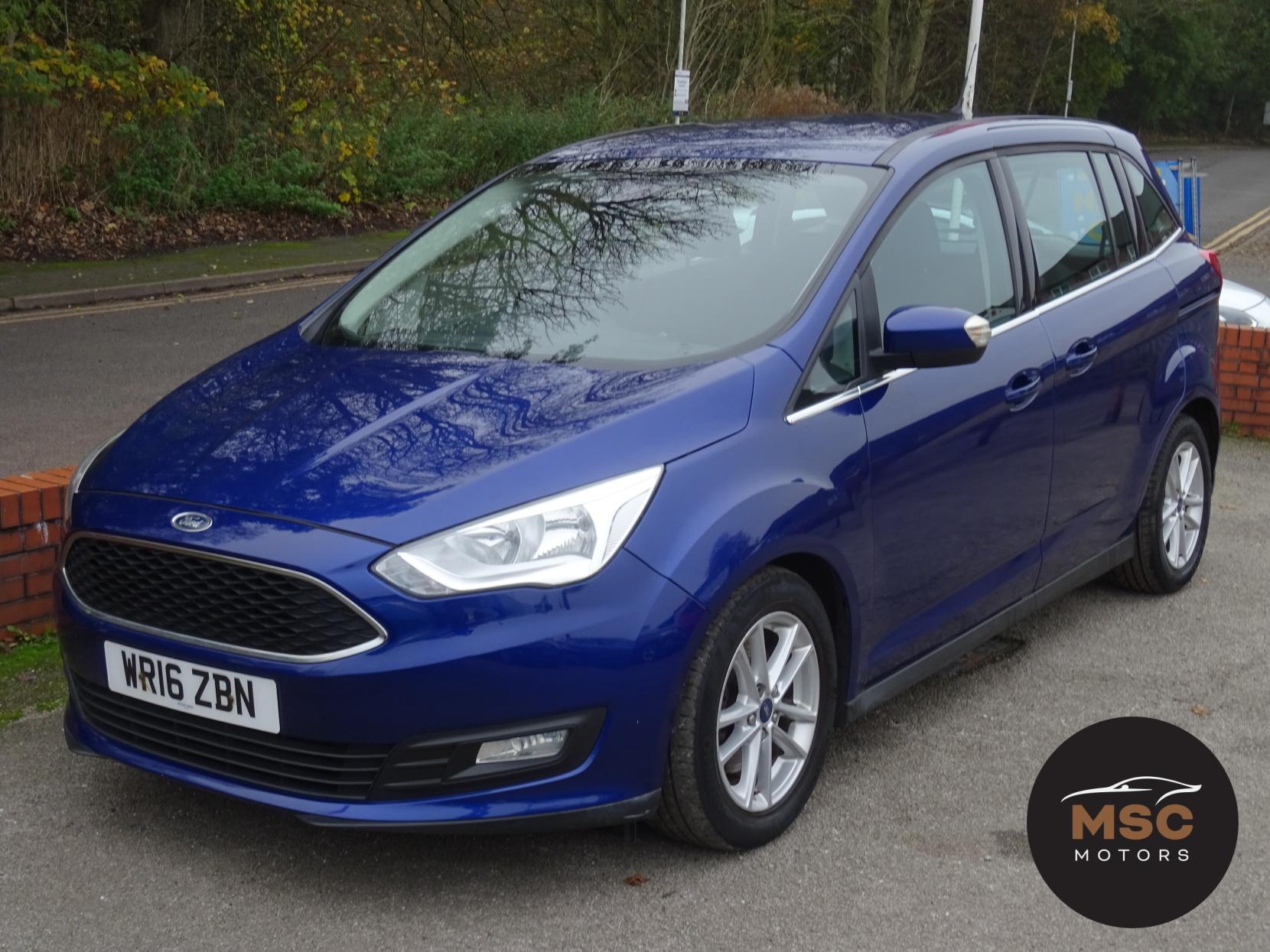 Ford Grand C-Max 1.0T EcoBoost Zetec MPV 5dr Petrol Manual Euro 6 (s/s) (Nav) (100 ps)