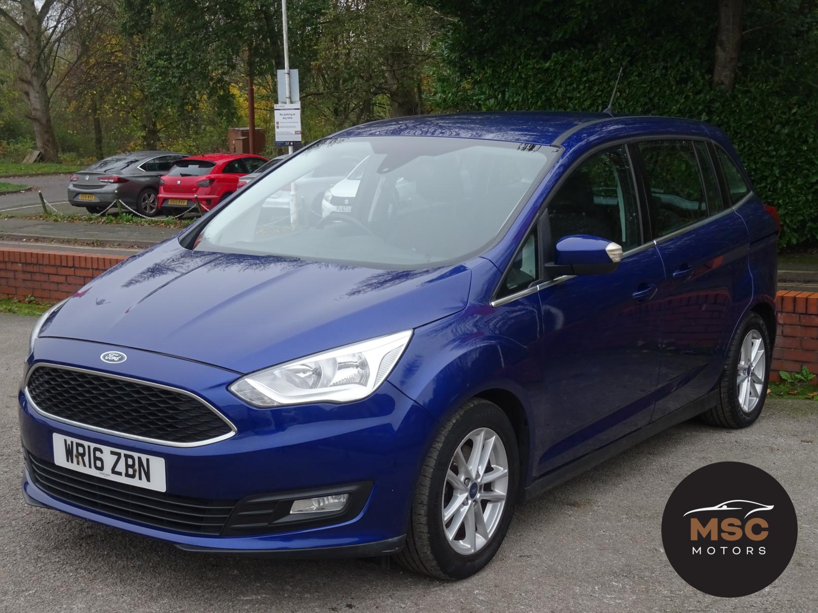 Ford Grand C-Max 1.0T EcoBoost Zetec MPV 5dr Petrol Manual Euro 6 (s/s) (Nav) (100 ps)