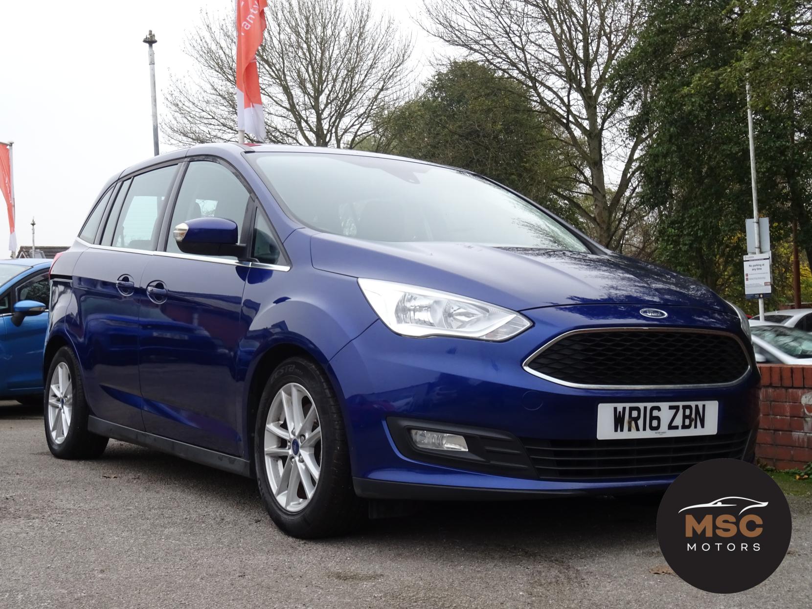 Ford Grand C-Max 1.0T EcoBoost Zetec MPV 5dr Petrol Manual Euro 6 (s/s) (Nav) (100 ps)