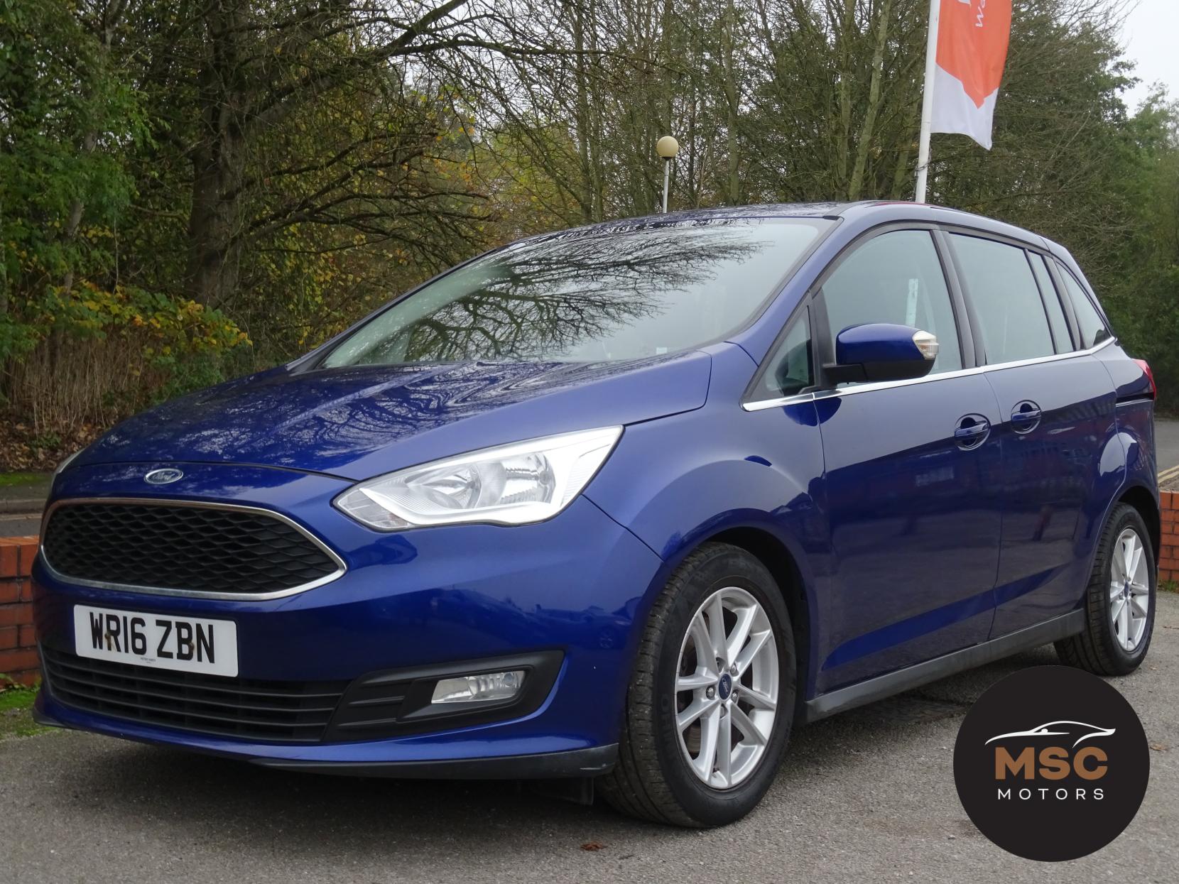 Ford Grand C-Max 1.0T EcoBoost Zetec MPV 5dr Petrol Manual Euro 6 (s/s) (Nav) (100 ps)