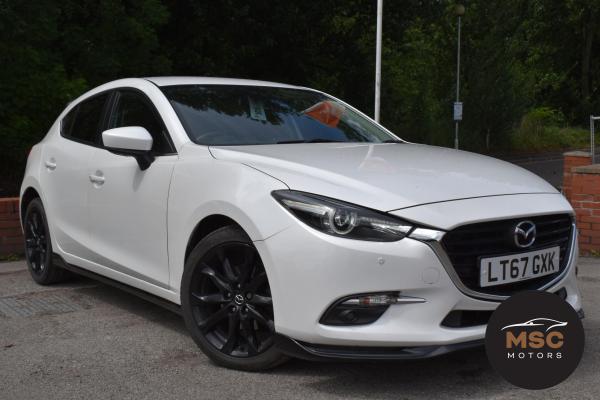 Mazda Mazda3 2.0 SKYACTIV-G Sport Nav Hatchback 5dr Petrol Manual Euro 6 (s/s) (165 ps)
