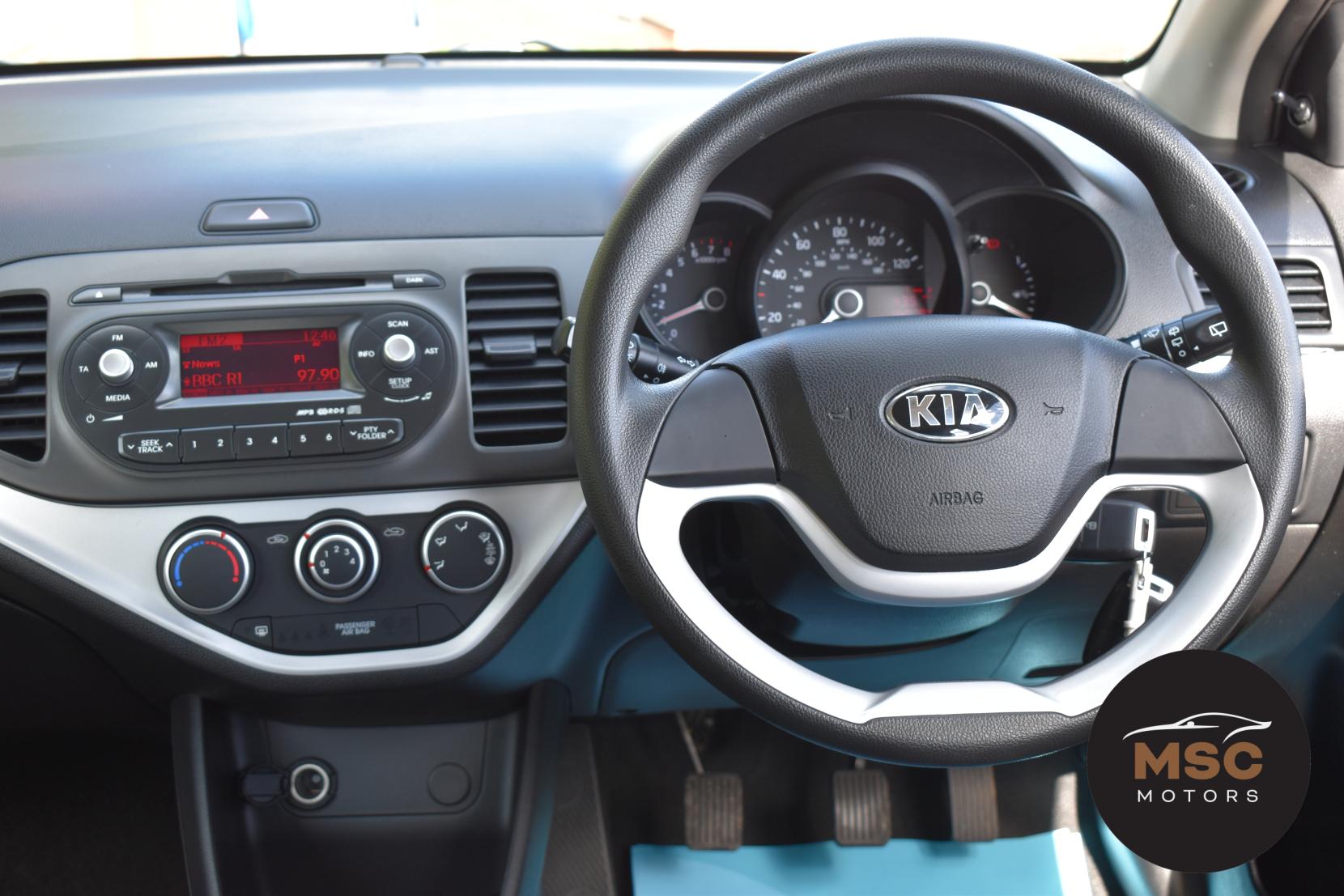 Kia Picanto 1.0 1 Hatchback 5dr Petrol Manual Euro 5 (68 bhp)