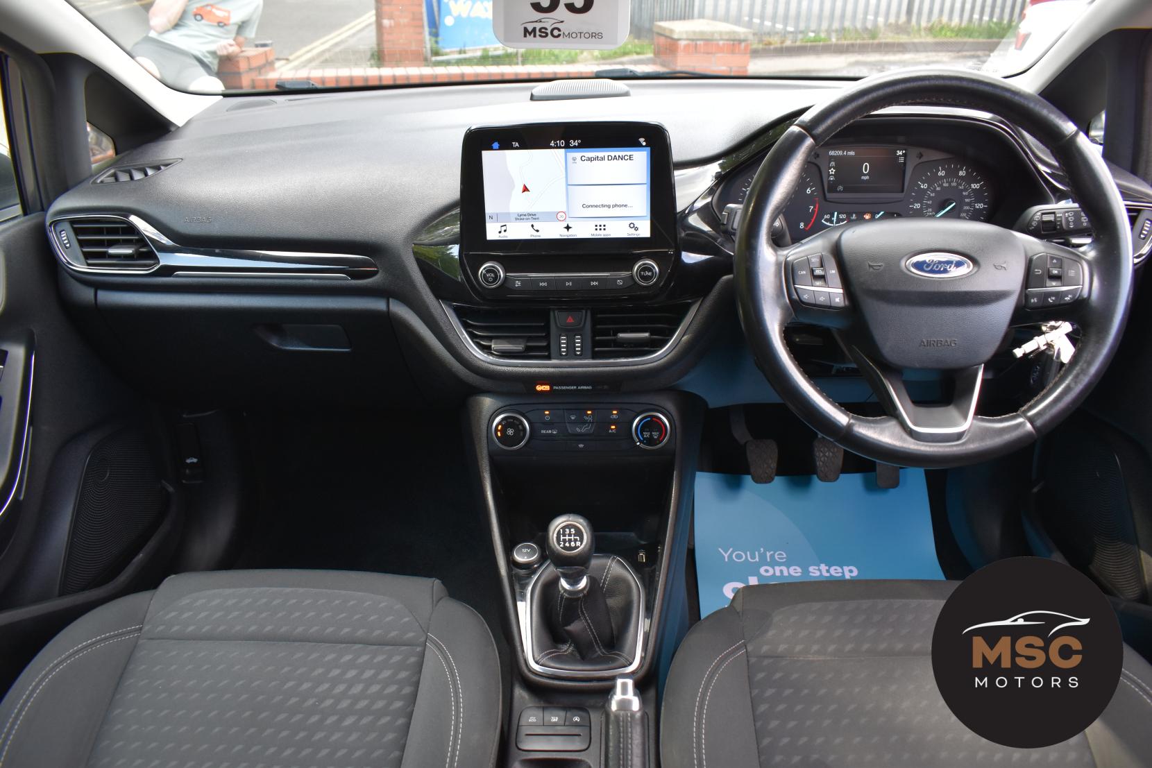Ford Fiesta 1.0T EcoBoost Zetec Hatchback 5dr Petrol Manual Euro 6 (s/s) (100 ps)