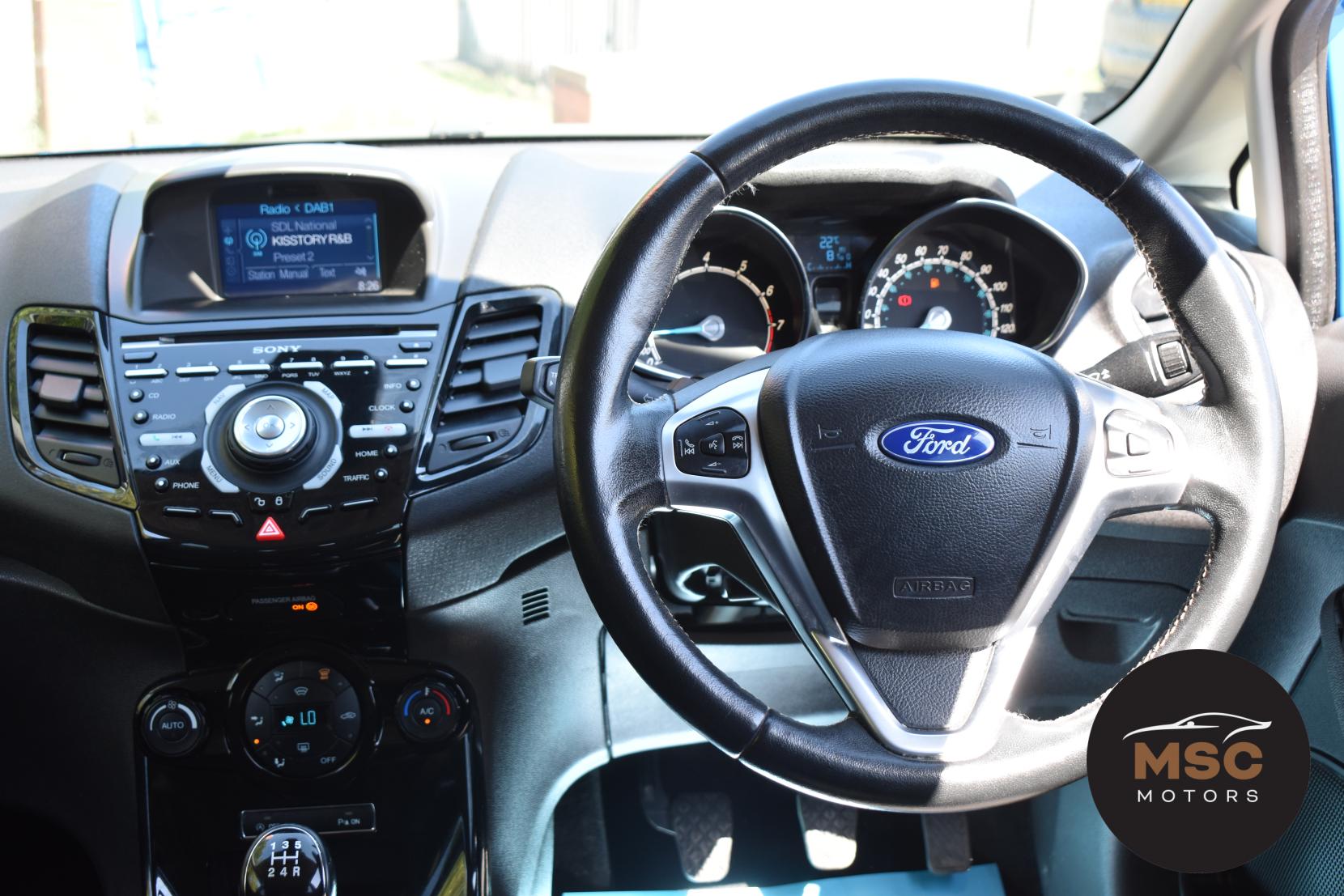 Ford Fiesta 1.0T EcoBoost Titanium Hatchback 5dr Petrol Manual Euro 6 (s/s) (100 ps)