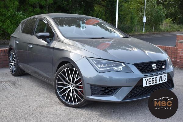 SEAT Leon 2.0 TSI Cupra 290 Black Hatchback 5dr Petrol Manual Euro 6 (s/s) (290 ps)