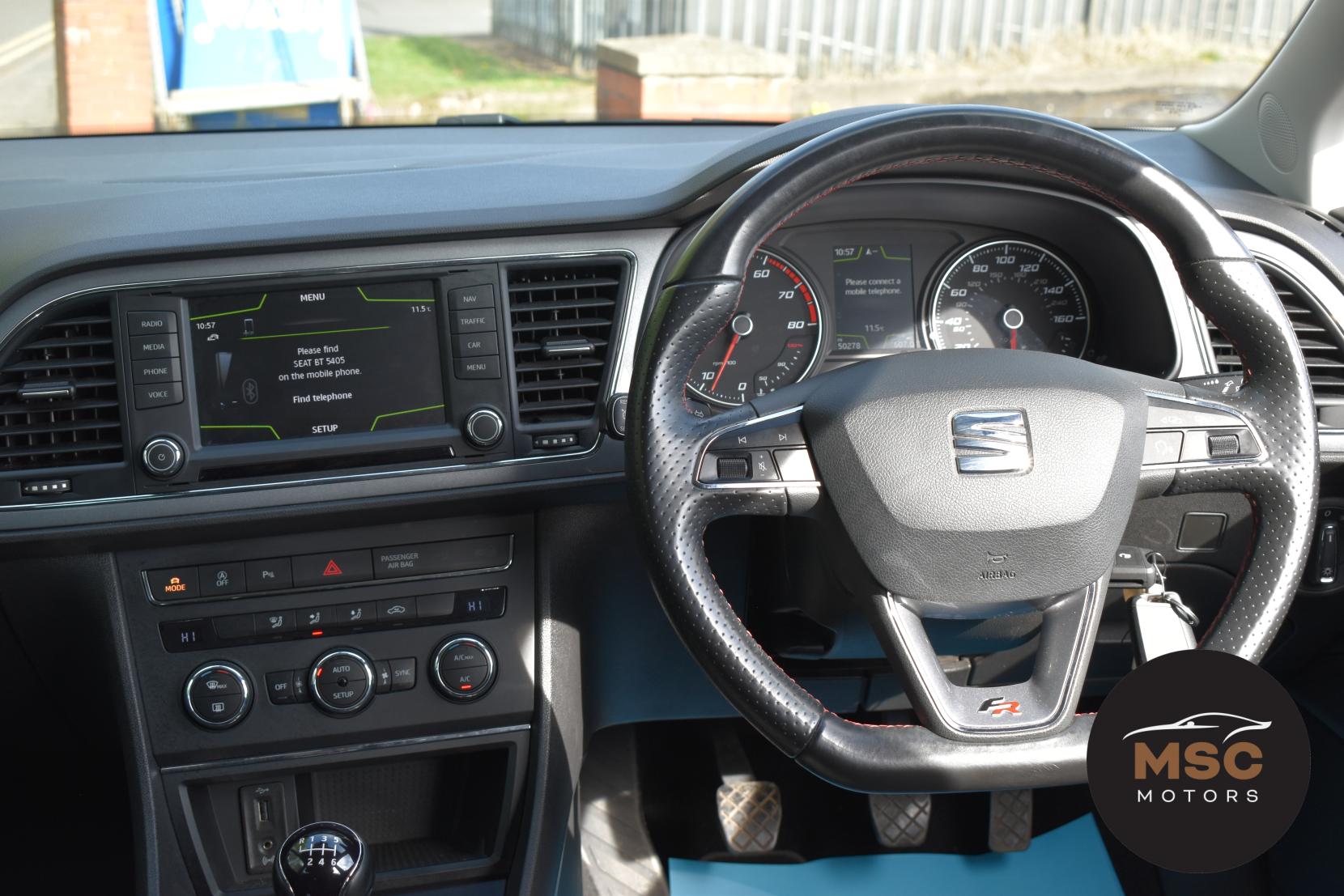 SEAT Leon 1.4 TSI FR Black Technology Hatchback 5dr Petrol Manual Euro 6 (s/s) (125 ps)