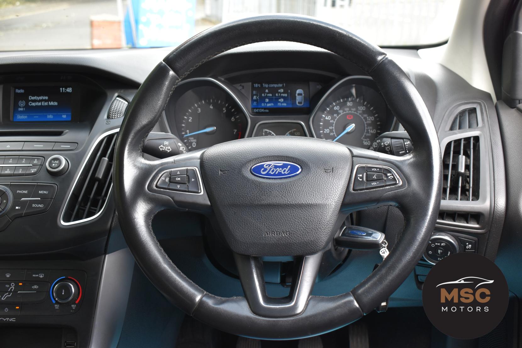 Ford Focus 1.0T EcoBoost Zetec Hatchback 5dr Petrol Manual Euro 6 (s/s) (125 ps)
